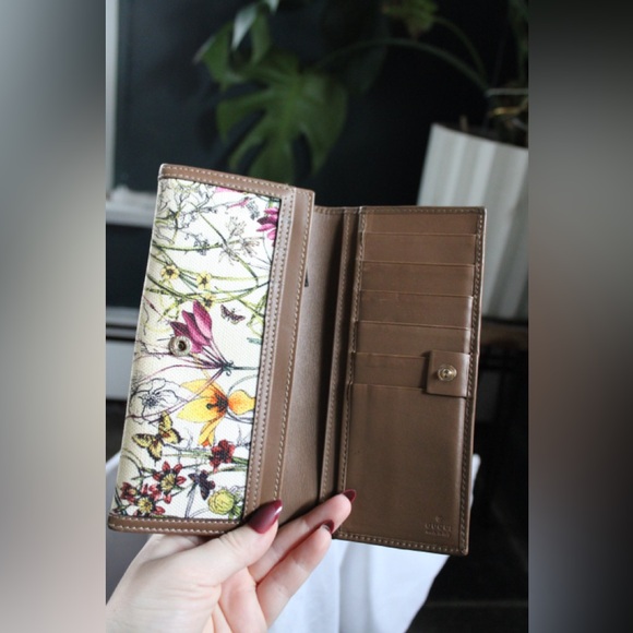 Gucci Flora Continental wallet - Picture 8 of 12